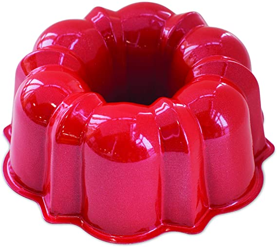 Nordic Ware 50013 3-Cup Bundt Pan, Colors Vary