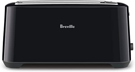 Breville 4 Slice Toasters, Black Sesame, BTA380BKS