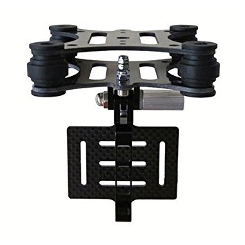 GoolRC Gimbal FPV Camera Mount with Anti Vibration Plate for DJI Phantom Walkera Qr X350 Gopro Hero 3 3  4 CF Carbon Fiber