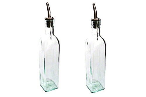 Tablecraft (916M) 16 oz Oil & Vinegar Cruet (2-bottles)