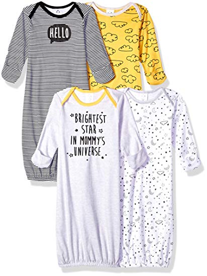 Gerber Baby Boys' 4-Pack Gown