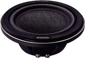 Kenwood EXcelon KFC-XW800F 600W Peak (150W RMS) 8" EXcelon Series Shallow-Mount Single 4 Ohm Slim Subwoofer