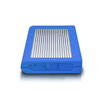 CalDigit Tuff 2TB USB-C 3.1 10Gb Portable, Rugged, Waterproof External Hard Drive (Blue)