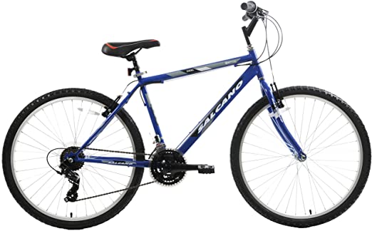 Salcano Mens Adults Mountain Bike Excel 26" Wheel 19" Frame Rigid 21 Speed Gears Blue MTB