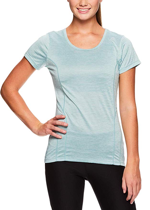 Reebok Women's Dynamic Fitted Performance Short Sleeve T-Shirt