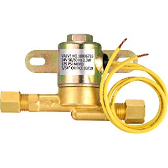 Humidifier Valve 4040 Solenoid Valve Brass Air Valve Compatible with Aprilaire Fit for 400 500 600 700 Humidifier 24 Volt