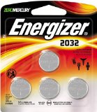 Energizer Cr2032 3 Volt Lithium Coin Battery 4 Count