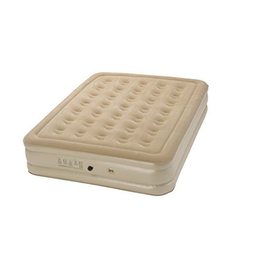 Serta Basic Raised Air Mattress with External AC pump