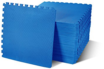 BalanceFrom Puzzle Exercise Mat with EVA Foam Interlocking Tiles