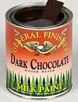 General Finishes Water Based Milk Paint Dark Chocolate Quart