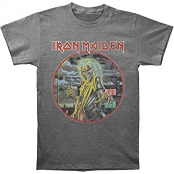 Iron Maiden Vintage Killers 30/1 Heather T-Shirt