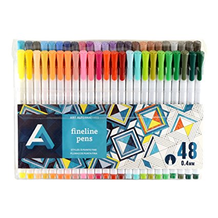 Art Alternatives Fine Liner Pen Set/48