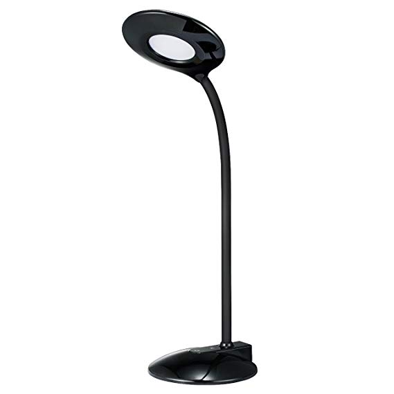 Stepless Adjust Desk lamp with Fitted Brightness and Temperature you wanted for Kids Adult, 5V/1.5A USB Output for Reading, Working, Study, Home, Office