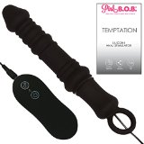 Anal Vibrator Dildo for Men  Women - Silicone Butt Sex Toy with Strong Vibrations - Adult Thin Dildo - Massaging with Powerful Vibes - Discreet Sexual Novelty Product for Him  Her - Erotic Love Tool