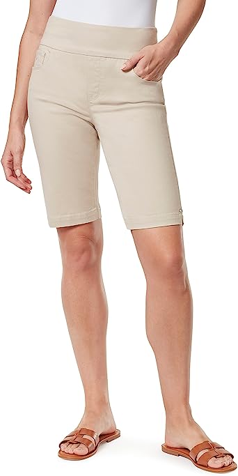 Gloria Vanderbilt Women's Amanda Pull on Bermuda Short