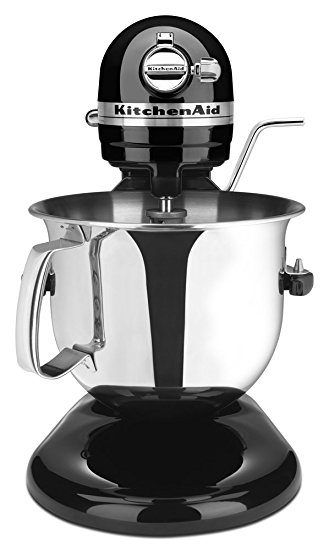 KitchenAid Certified Refurbished Bowl-Lift Stand Mixer RKSM6573OB, 6-Qt, Onyx Black