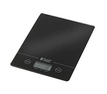 Russell Hobbs BW00768 Digital Kitchen Scale, 5 kg, Black