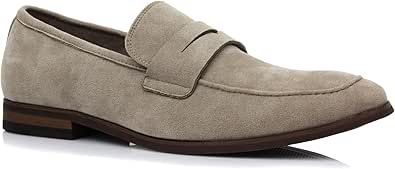 Ferro Aldo Dylan MFA19671 Classic Moc-Toe Penny Loafers for Men