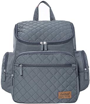 Diaper Bag Nappy Bags for Baby Care Multi-Function Mommy Bag Waterproof Travel Backpack Large Capacity Stylish and Durable Perfect for Travel Work or Outing PYETA (Dark gray)