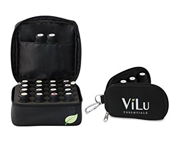Charming Essential Oil Carrying Case 2 Bag Set With 16 Bottle Box And 4 Bottle Keychain Case Perfect For Home And Travel