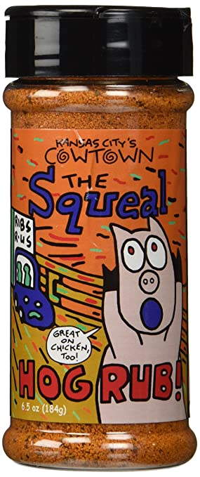 Cowtown The Squeal Hog Rub, 6.5 Ounce Shaker Bottle