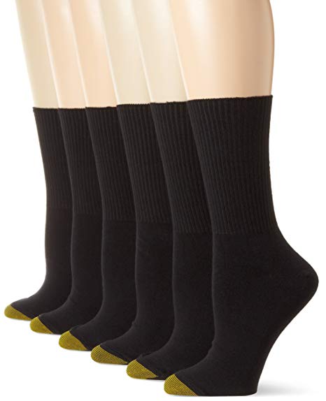 Gold Toe Women's 6-pack Turn Cuff Sock
