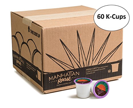 Manhattan Roast Coffee Liberty Brew House Blend Single-Serve Keurig K-Cup Pods, Medium Roast Coffee, 60 Count