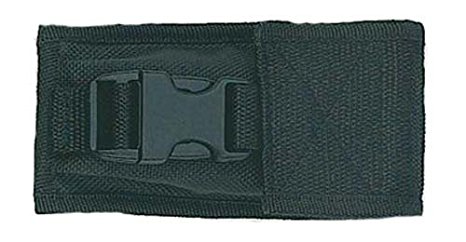Fury Tac Sheath with Velcro and Clip Folding Pocket Knife Pouch, Tactical Nylon Black, 4 7/8 to 5 .75-Inch