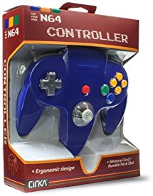 N64 Cirka Controller - Blue