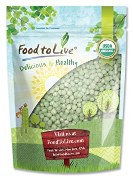 Food to Live Organic Green Peas (4 Pounds)