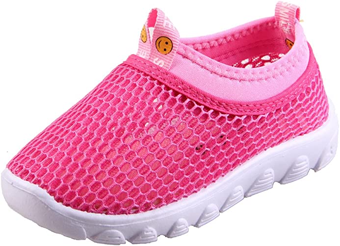 CIOR Toddler Kids Water Shoes Breathable Mesh Running Sneakers Sandals for Boys Girls Running Pool Beach