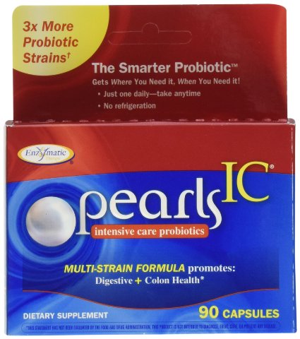 Enzymatic Therapy Pearls Intensive Care Probiotics Caps 90 ct