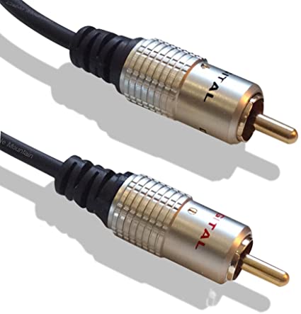 Cable Mountain 15m Gold Plated 2x Phono to 2x Phono RCA Cable