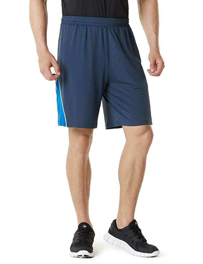 Tesla Mens Quick Dry Active Shorts Sports Performance HyperDri II Pockets MBS03 / MBS02 / MBS01