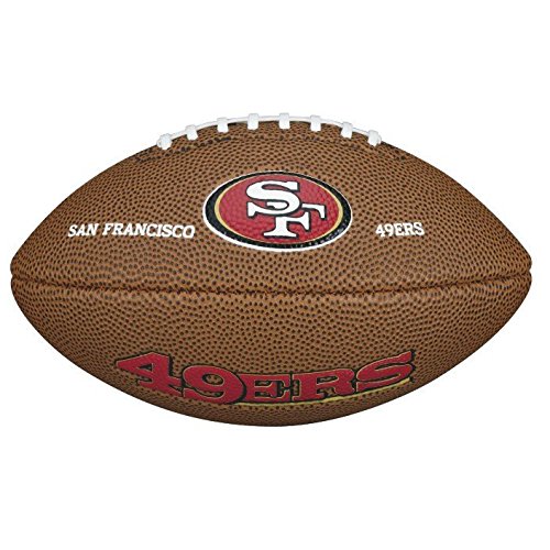 Wilson NFL Team Logo Mini Size Football