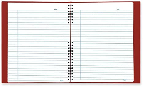 Blueline NotePro Notebook, Red, 11 x 8.5 inches, 200 Pages (A10200.RED)
