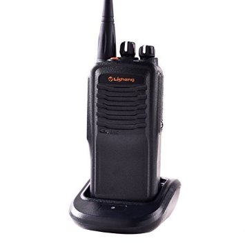 LISHENG LS-A8 High Power 8W Portable FM Two Way Radio (Black, Set of 1)