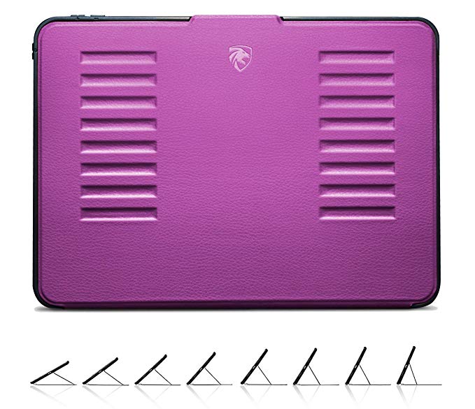 ZUGU CASE - iPad 10.2 Case - Very Protective But Thin   Convenient Magnetic Stand   Sleep/Wake Cover (Purple)