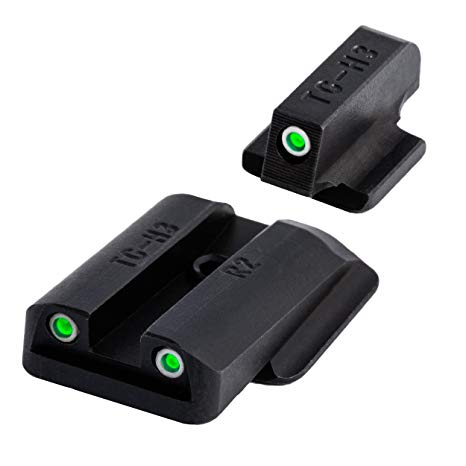 TRUGLO Tritium Handgun Glow-in-The-Dark Night Sights for Ruger Pistols