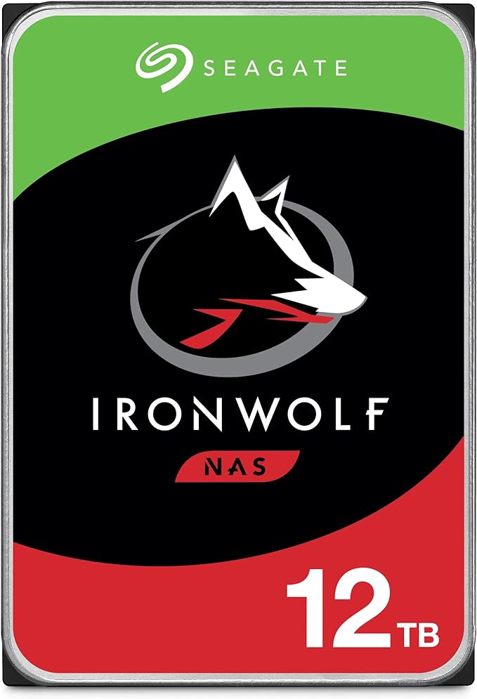 Seagate IronWolf ST12000VN0008 12 TB Hard Drive - 3.5" Internal - SATA (SATA/600)