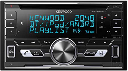 Kenwood DPX5100BT 2-Din Receiver with Built-in Bluetooth/Aux and USB