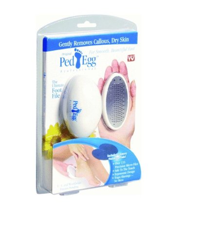 Ped Egg Pedicure Foot File, Colors may vary