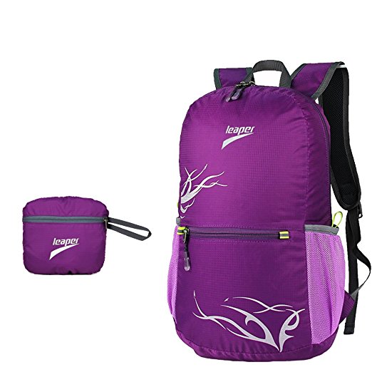 Leaper Outdoor Ultralight Waterproof Travel Backpack Foldable Shoulder Bag Daypack