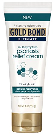 Gold Bond Ultimate Multi-Symptom Psoriasis Relief Cream 4 Ounce (Pack of 2)