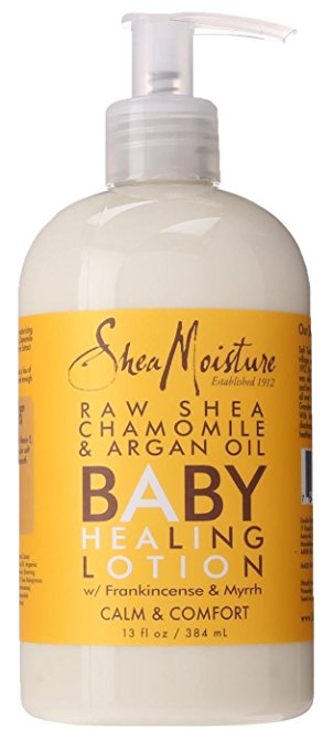 Shea Moisture Baby Lotion 13oz Raw Shea Chamomile & Argan Oil (2 Pack)