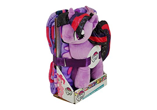 My Little Pony Twilight Dance Hugger & Silk Touch Throw Set Girls Gift Set