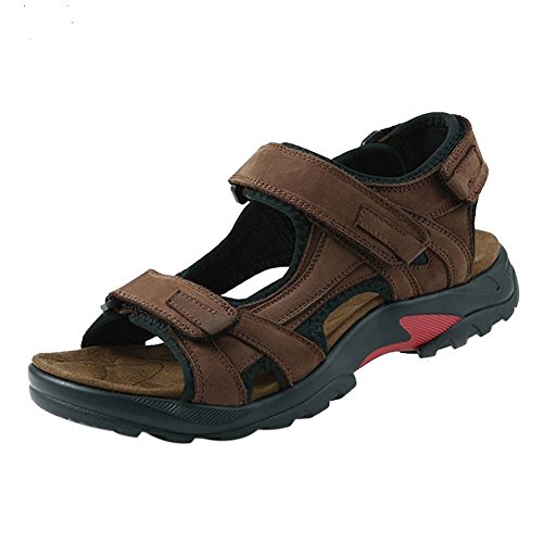 iLoveSIA Mens Leather Sandals Athletic and Outdoor Shoes