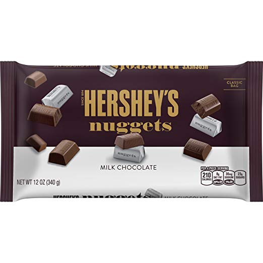 HERSHEY'S Nuggets, 12oz, Milk Chocolate
