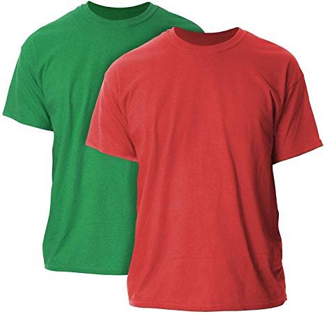 Gildan Men's Ultra Cotton Adult T-Shirt, (Pack of 2)