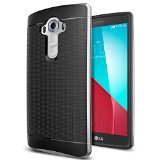 LG G4 Case Spigen METALLIZED BUTTONS LG G4 Case Protective NEW Neo Hybrid Satin Silver Bumper Style Premium Case Slim Fit Dual Lyaer Protective Cover for LG G4 2015 - Satin Silver SGP11519
